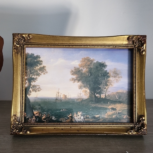 Vintage Gold Ornate Picture Frame - Picture 1 of 6